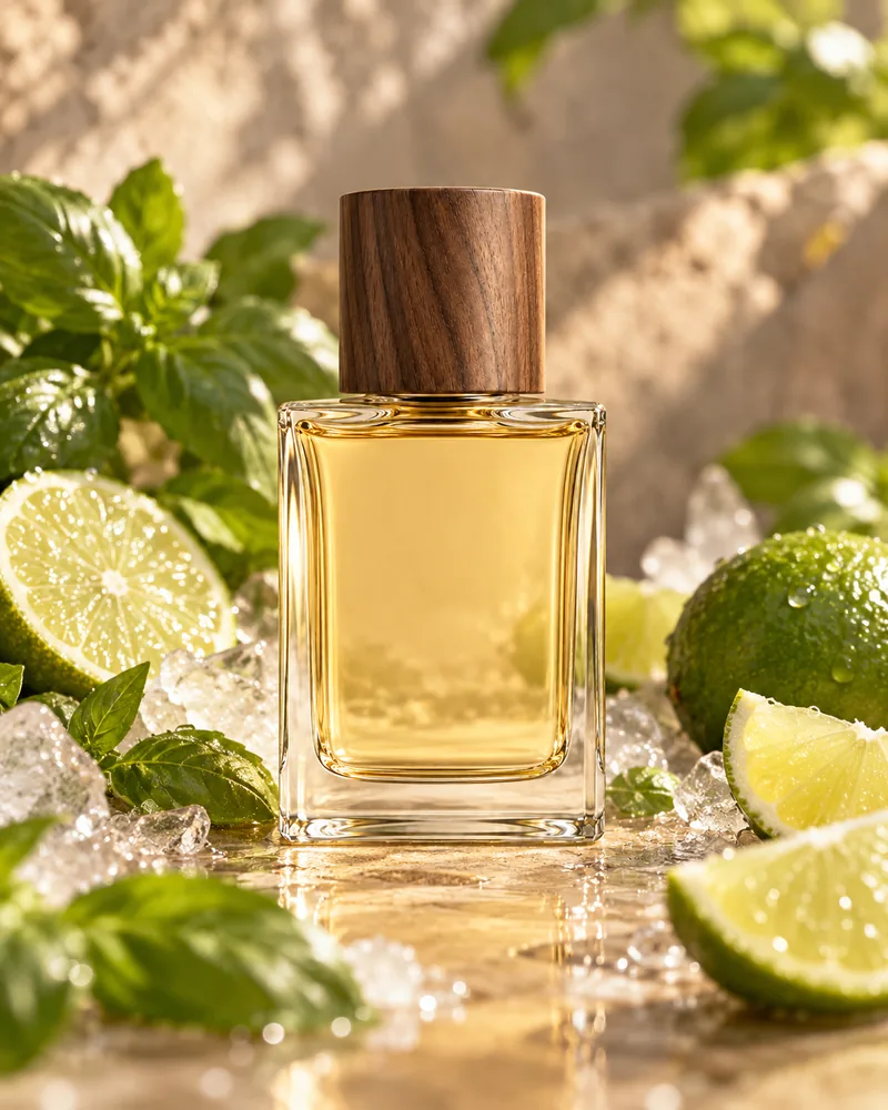Lime Basil & Citrus — флакон Aromé
